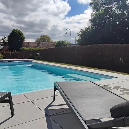 Maison Neuve Avec Piscine Chauffee De Mai A Septembre A 6 Minutes De La Gonneville-en-Auge