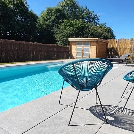 Дом отдыха Maison Neuve Avec Piscine Chauffee De Mai A Septembre A 6 Minutes De La Gonneville-en-Auge
