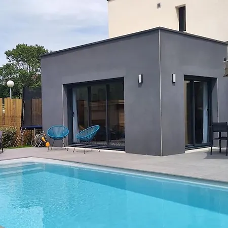 Дом отдыха Maison Neuve Avec Piscine Chauffee De Mai A Septembre A 6 Minutes De La Gonneville-en-Auge